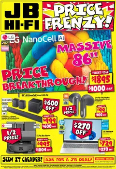 Preview of catalogue Catalogue from shop JB Hi-Fi valid 14/08/2025