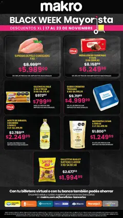 Vista previa del folleto de la tienda Makro válido desde el 17/11/2025 