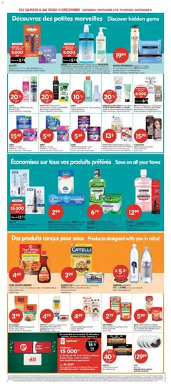 Preview of leaflet Weekly flyer / circulaire from shop Pharmaprix is valid from Dec 06, 2025 | Page: 21