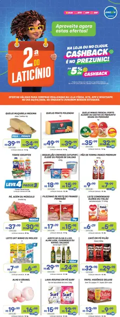 Pré-Visualização do folheto "Prezunic ofertas" da loja Prezunic válido a partir de 06/04/2026