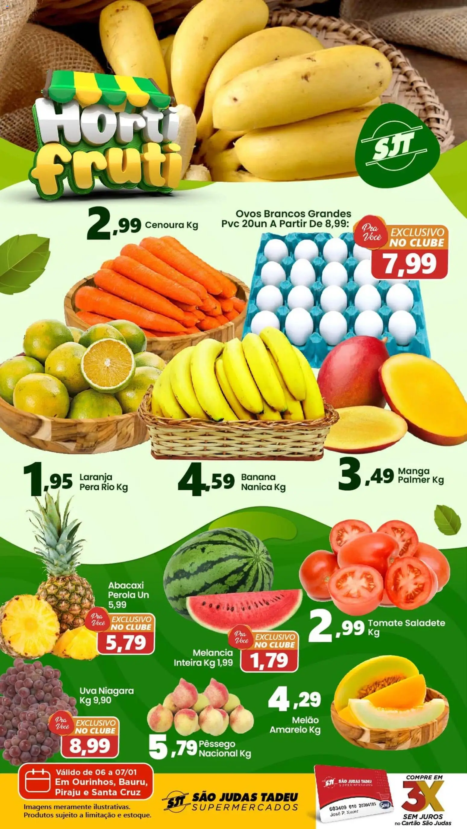 Pré-Visualização do folheto "Ofertas da semana" da loja São Judas Tadeu válido a partir de 06/01/2026