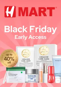 Ad Preview of Hmart Black Friday from 11/22/2025