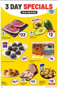 Preview of catalogue IGA 3 Day Specials NSW from shop IGA valid 20/03/2026