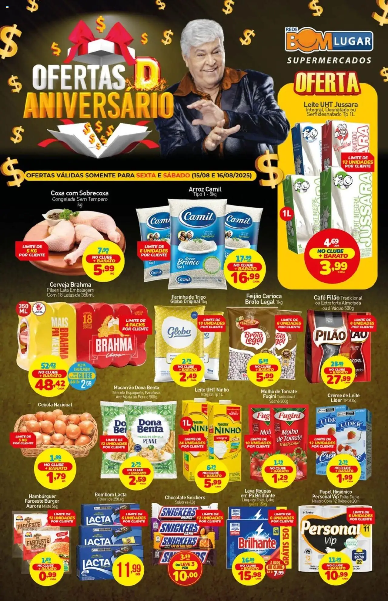 Rede Bom Lugar folheto "Ofertas da semana" válido a partir de 15/08/2025 - número de página 1