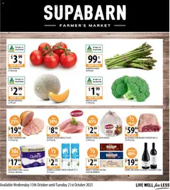 Preview of catalogue Catalogue from shop Supabarn valid 15/10/2025