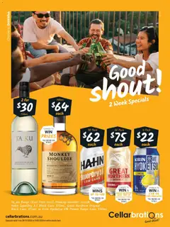 Preview of catalogue Catalogue NT from shop Cellarbrations valid 29/12/2025