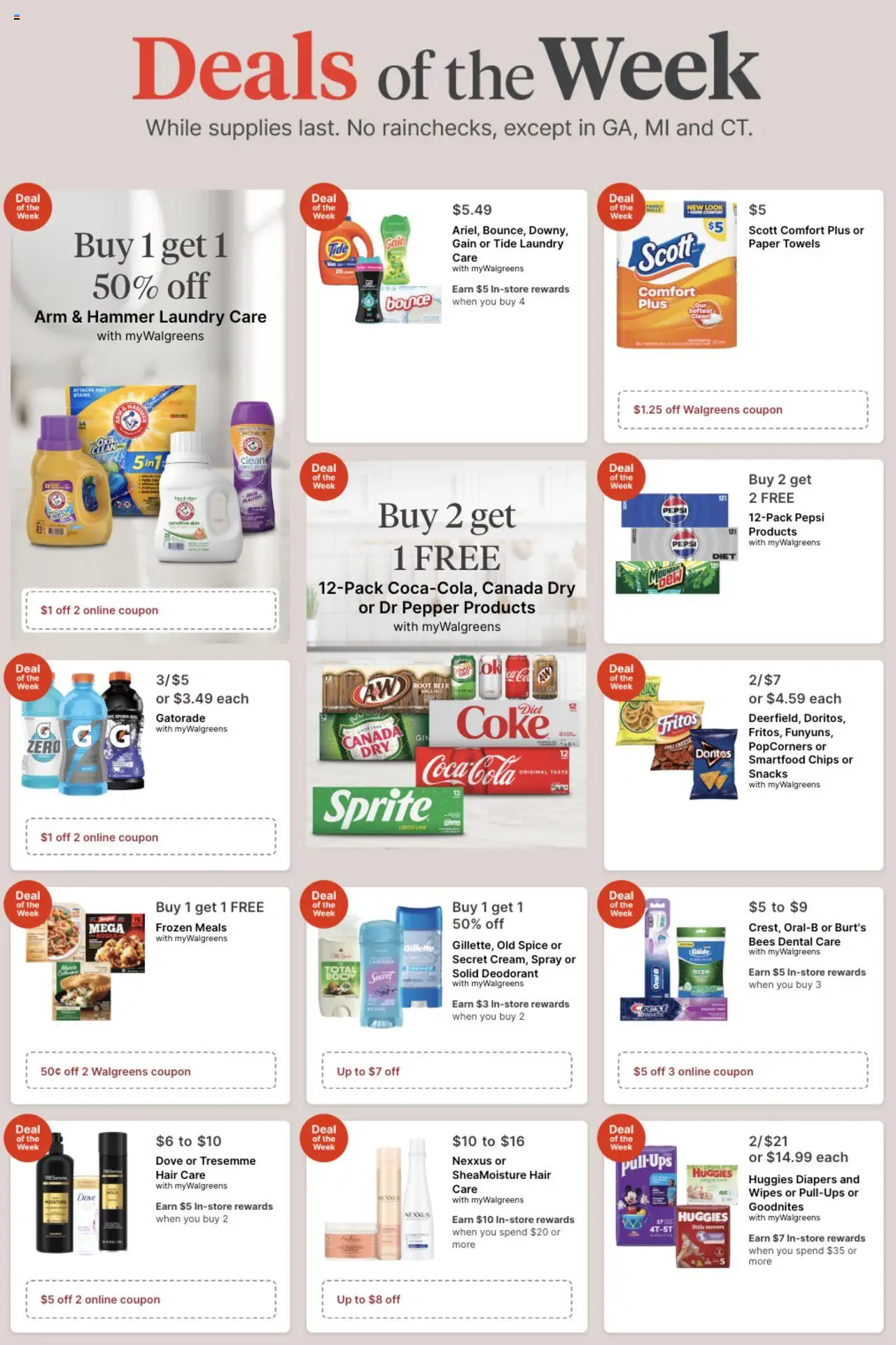 Walgreens Weekly Ad from 09/21/2025 >> Circular, Flyer - Page number 1