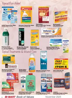 Ad Preview of Bi-Mart November Health & Beauty Book of Values from 11/01/2025 | Page: 8