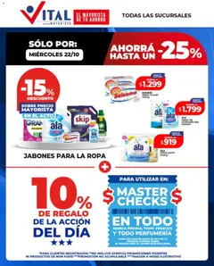 Vista previa del folleto de la tienda Vital válido desde el 22/10/2025 