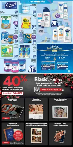 Preview of leaflet Black Friday Flyer from shop Jean Coutu is valid from Nov 20, 2025 | Page: 7