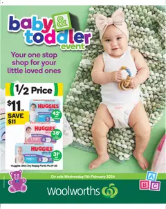 Preview of catalogue Baby & Toddler Catalogue NSW from shop Woolworths valid 11/02/2026