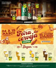 Pré-Visualização do folheto "Cooper ofertas Festival da cerveja" da loja Cooper válido a partir de 04/03/2026
