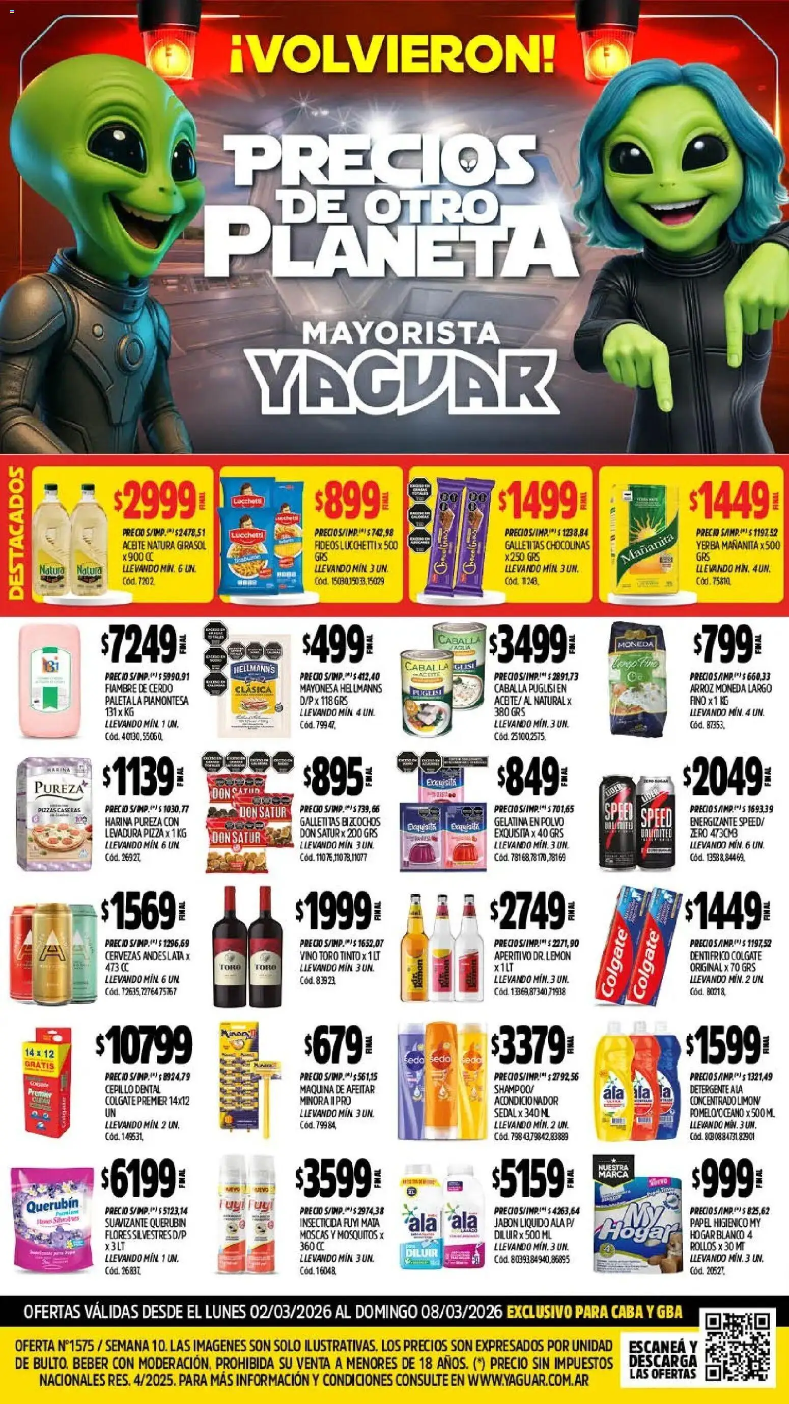 Vista previa del folleto de la tienda Yaguar válido desde el 02/03/2026 