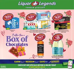 Preview of catalogue Catalogue Brisbane from shop Liquor Legends valid 28/01/2026