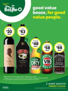 Preview of catalogue Catalogue CANBERRA from shop The Bottle-O valid 21/07/2025