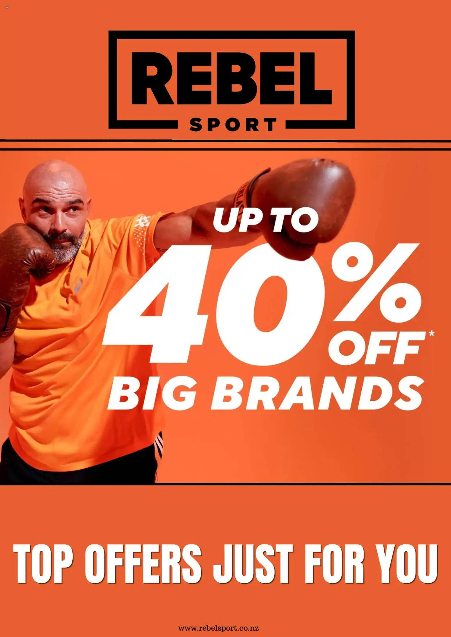 Preview of catalogue Rebel Sport catalogue from shop Rebel Sport valid 22 Apr 2026