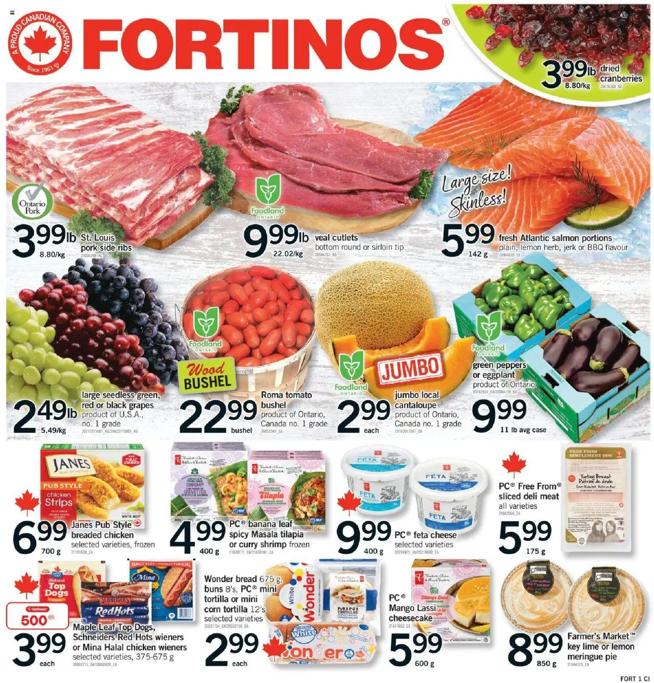 Fortinos flyer valid from Aug 14, 2025 - page number 1