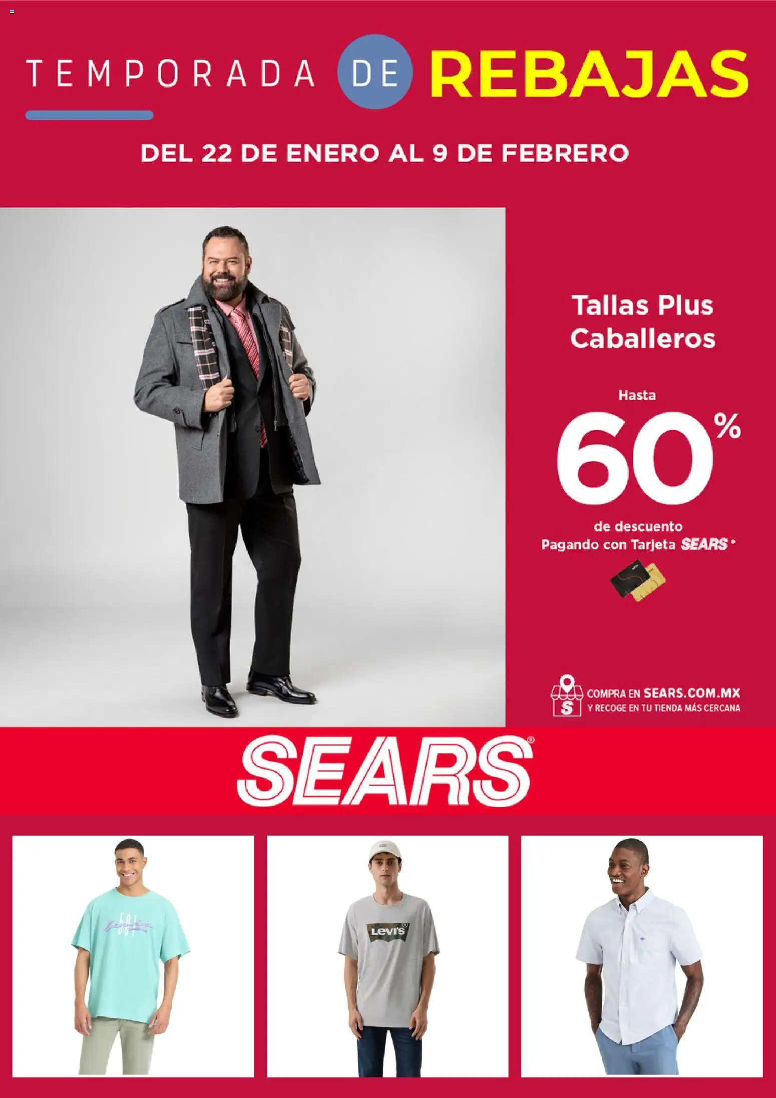 Vista previa las ofertas de la tienda Sears - Catálogo desde el 22/01/2026 
