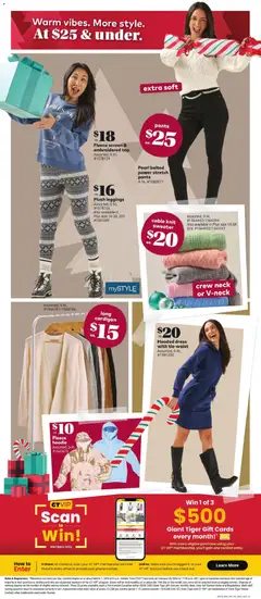 Preview of leaflet Weekly Flyer from shop Giant Tiger is valid from Dec 03, 2025 | Page: 12