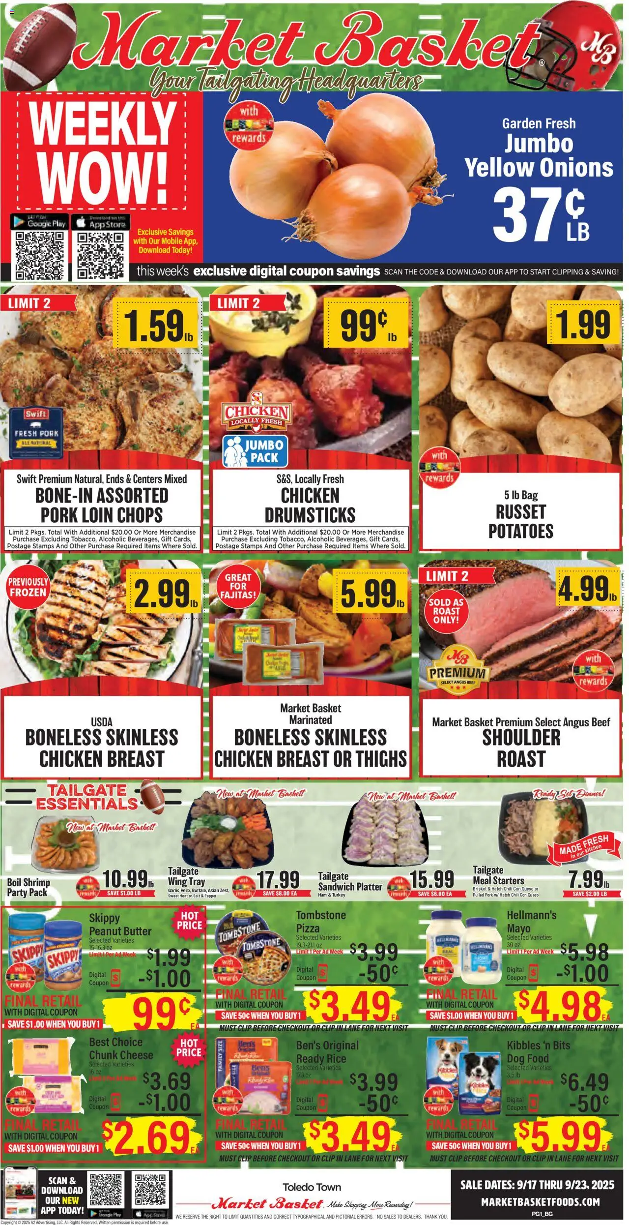 Market Basket Leesville, Many from 09/17/2025 - Flyer - Page number 1