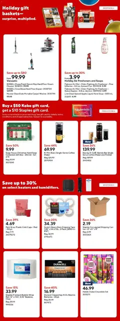 Preview of leaflet Weekly flyer / circulaire from shop Staples is valid from Dec 05, 2025 | Page: 4