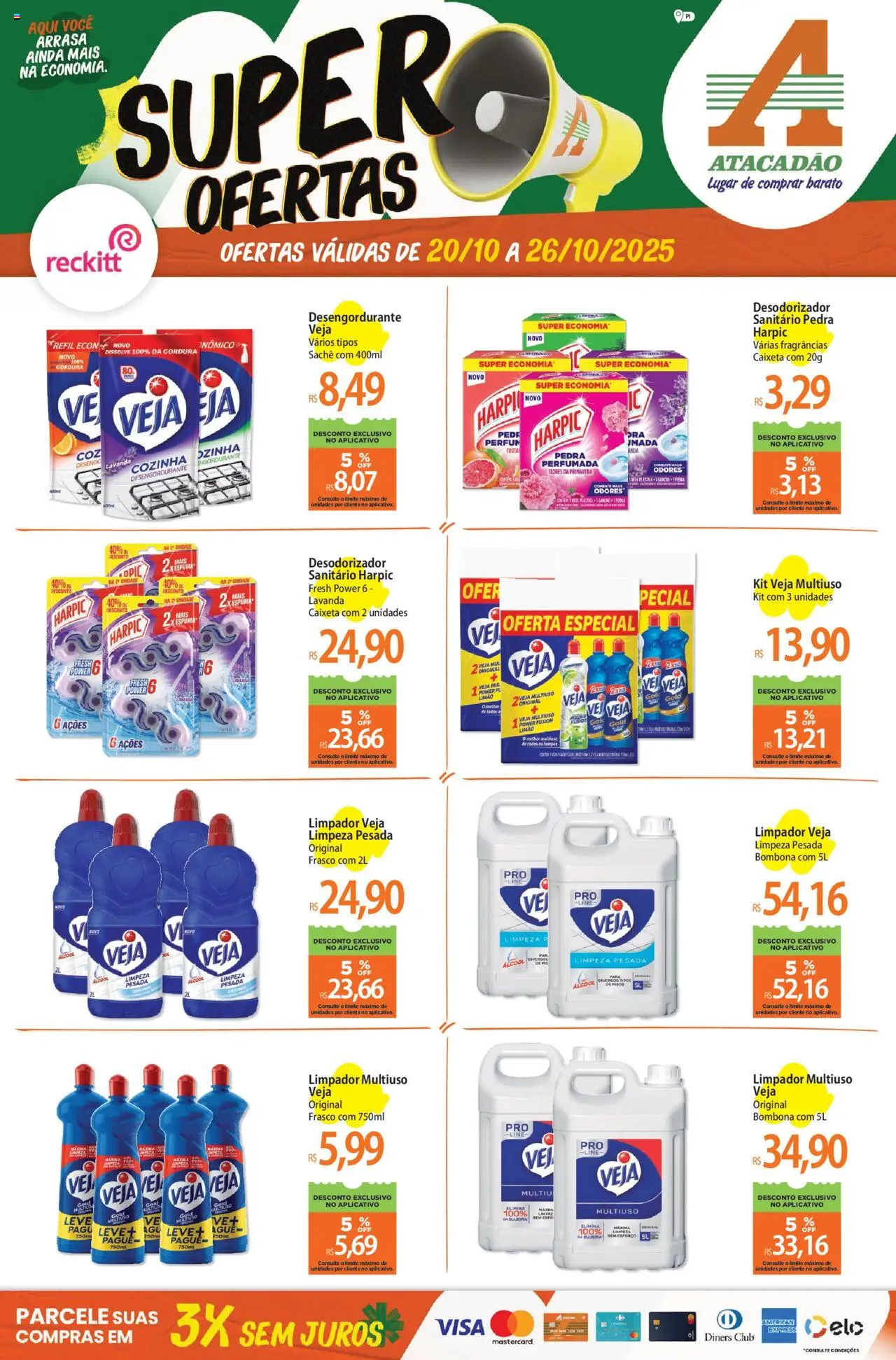 Atacadão folheto "Ofertas - PI" válido a partir de 20/10/2025 - número de página 1