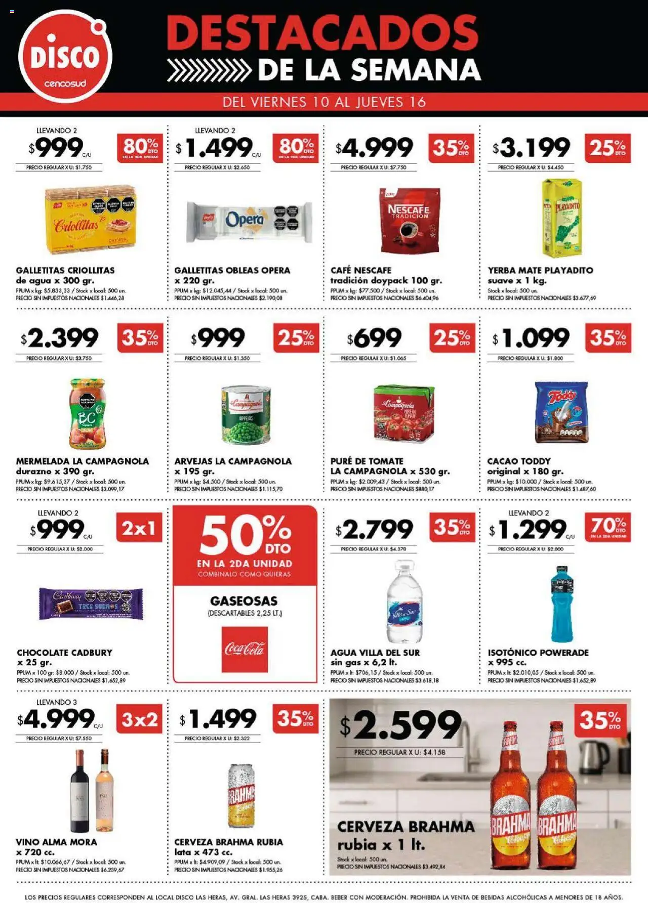Disco Ofertas del 10/10/2025 Online