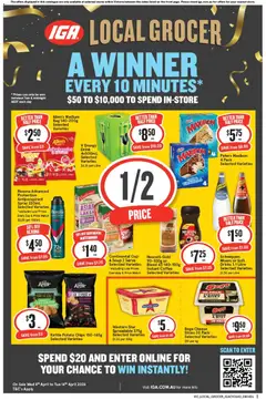 Preview of catalogue IGA Local Grocer VIC from shop IGA valid 08/04/2026