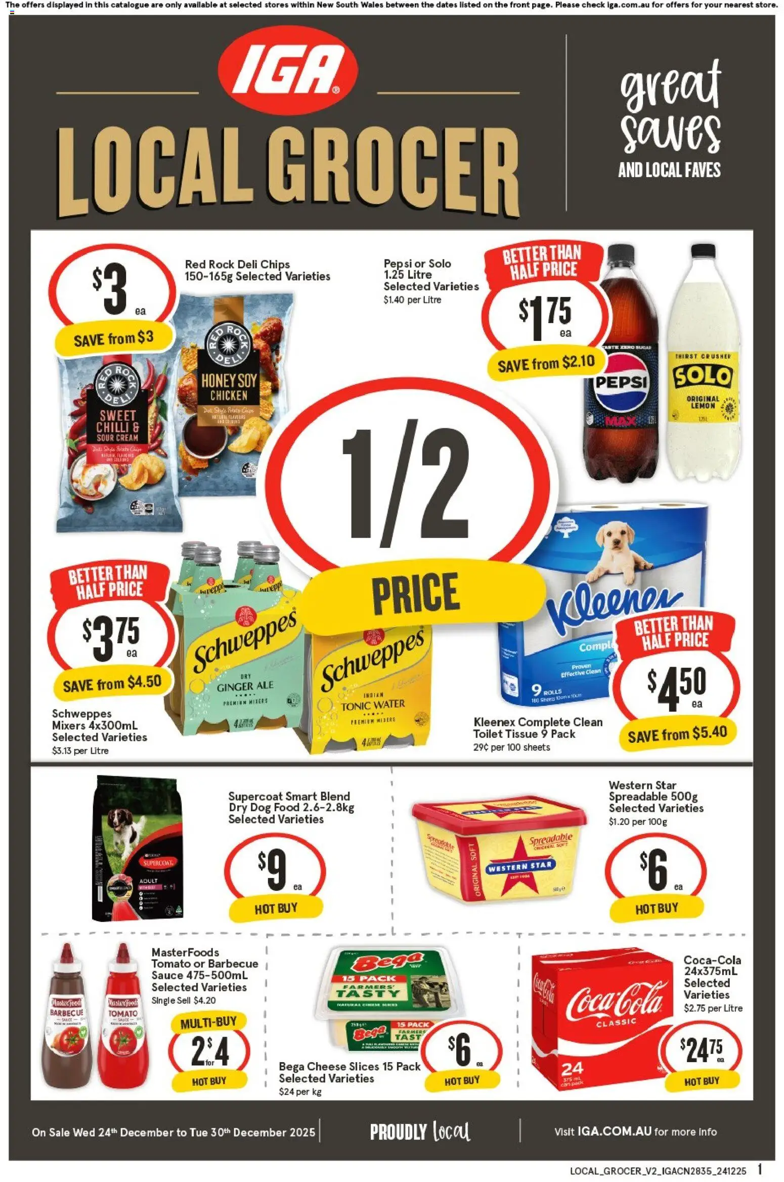 Preview of catalogue Local Grocer NSW from shop IGA valid 24/12/2025