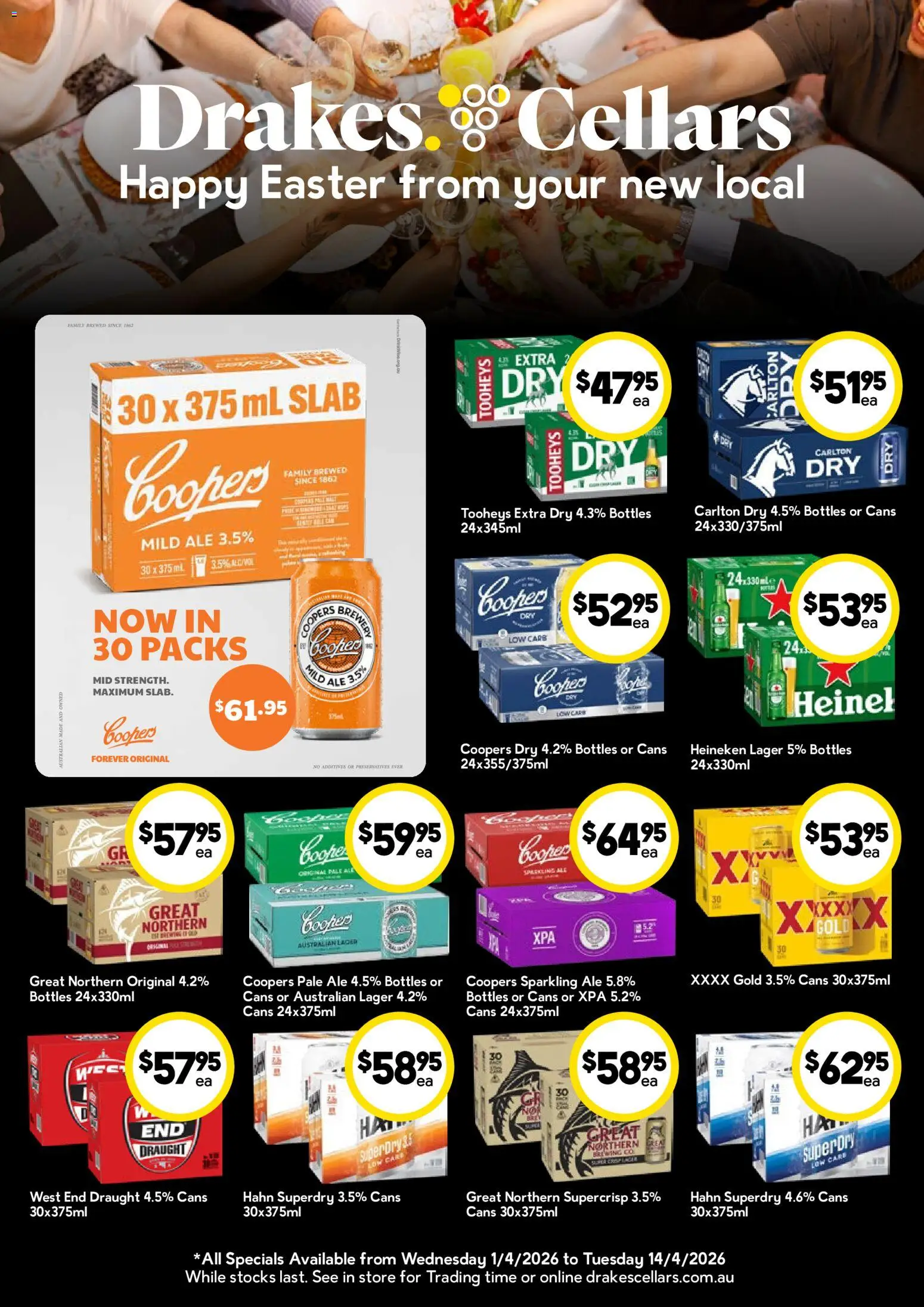 Preview of catalogue Drakes Cellars from shop Drakes valid 01/04/2026