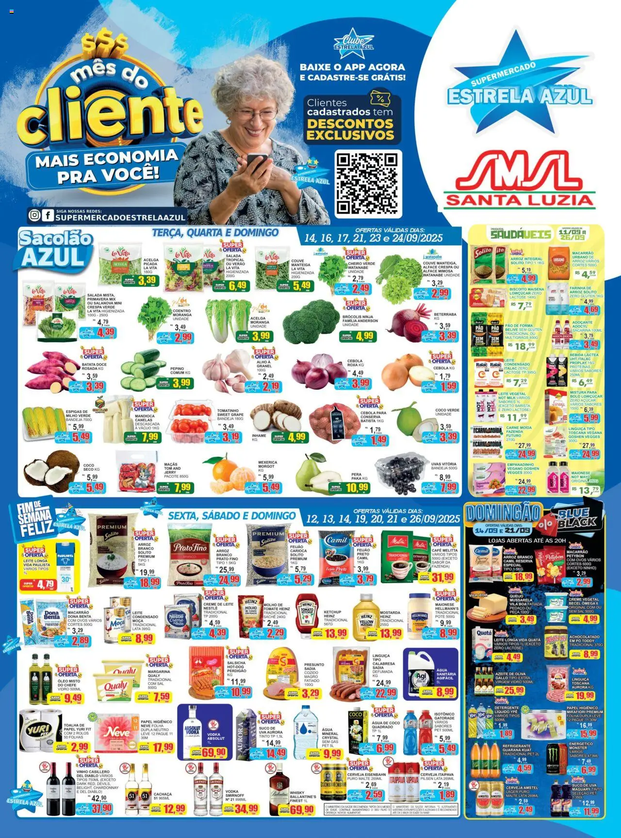 Estrela Azul folheto "Ofertas da semana" válido a partir de 11/09/2025 - número de página 1