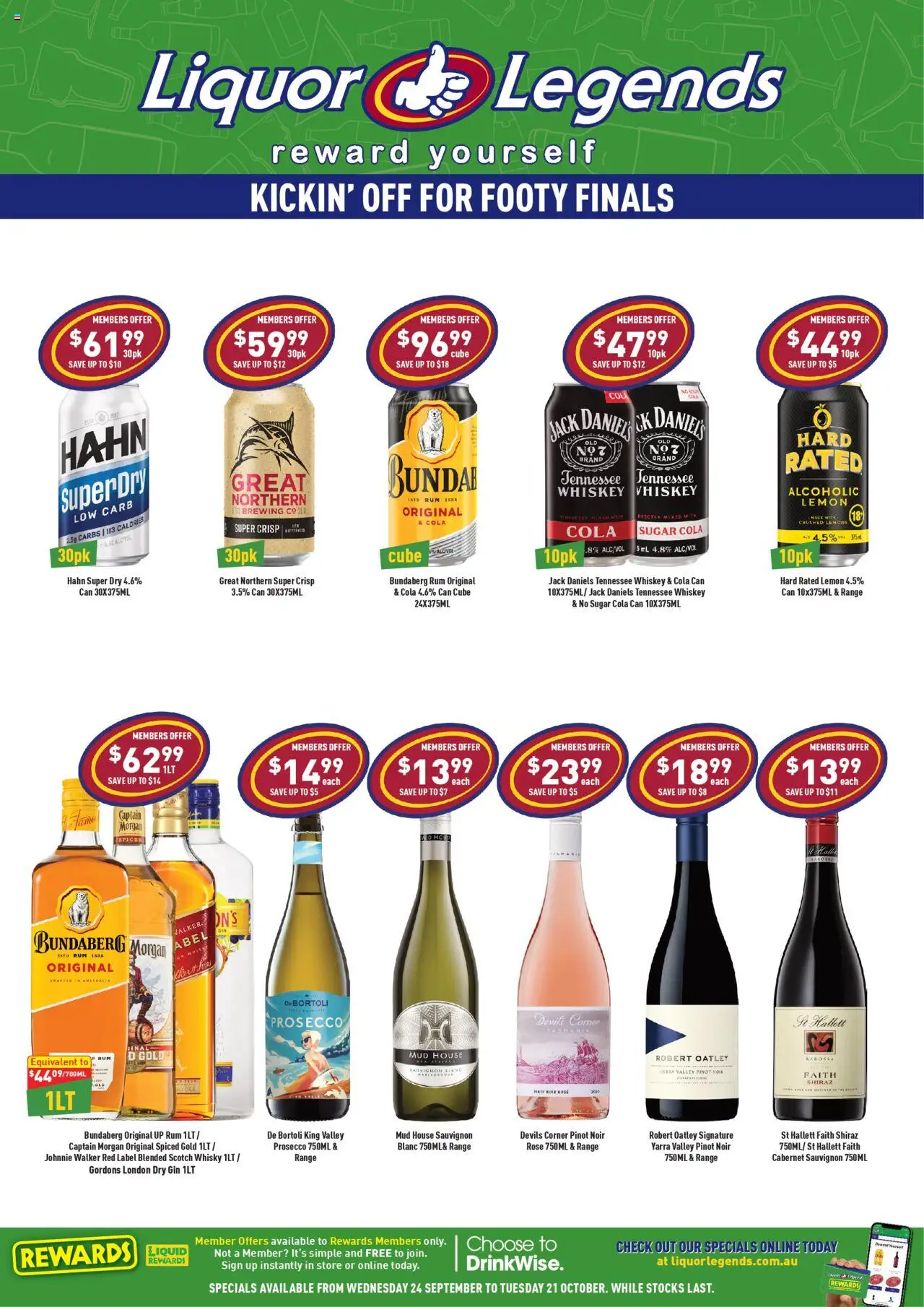 Liquor Legends catalogue valid from 24/09/2025 - page 1
