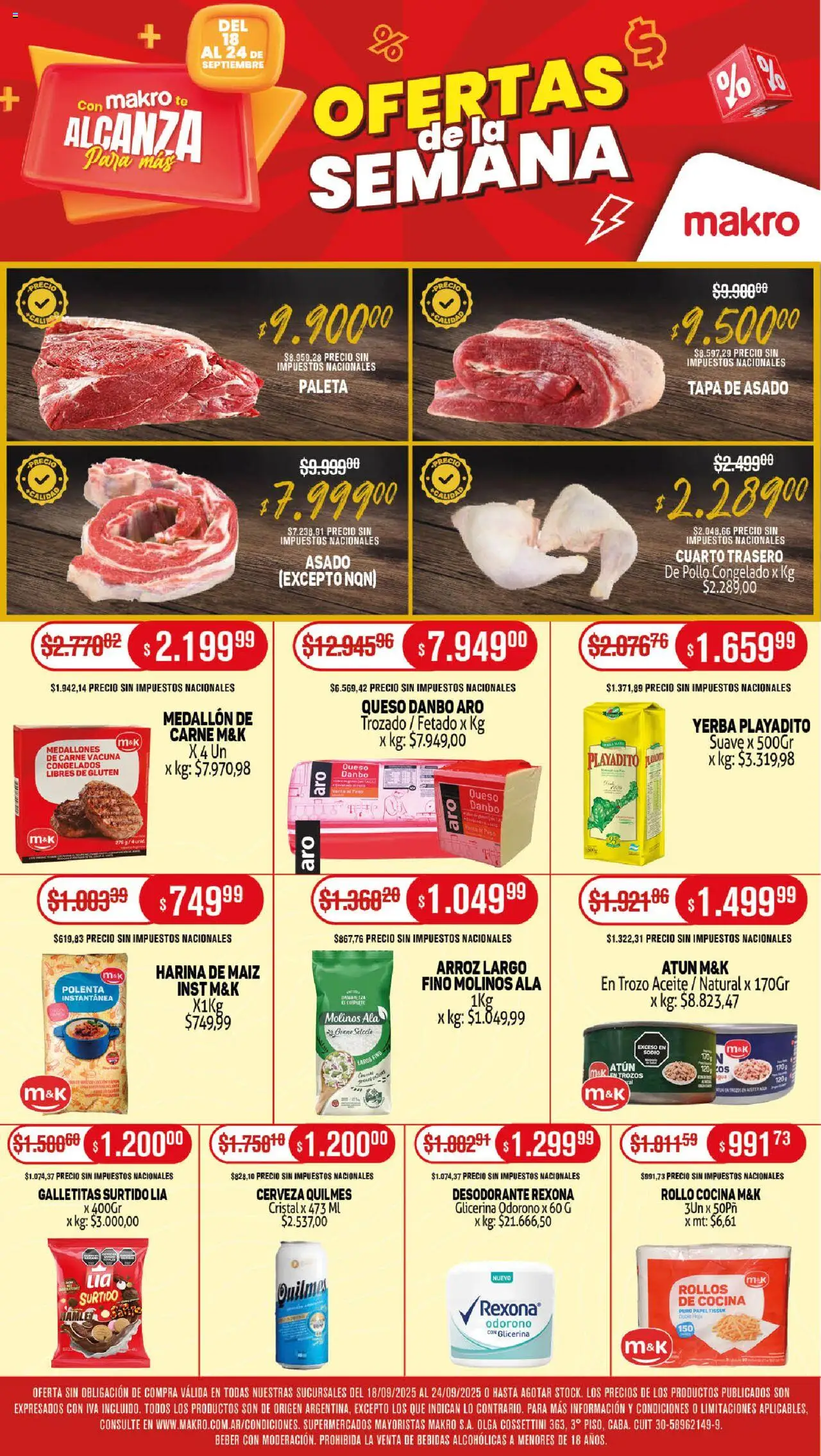 Makro Ofertas del 18/09/2025 >> Catálogo
