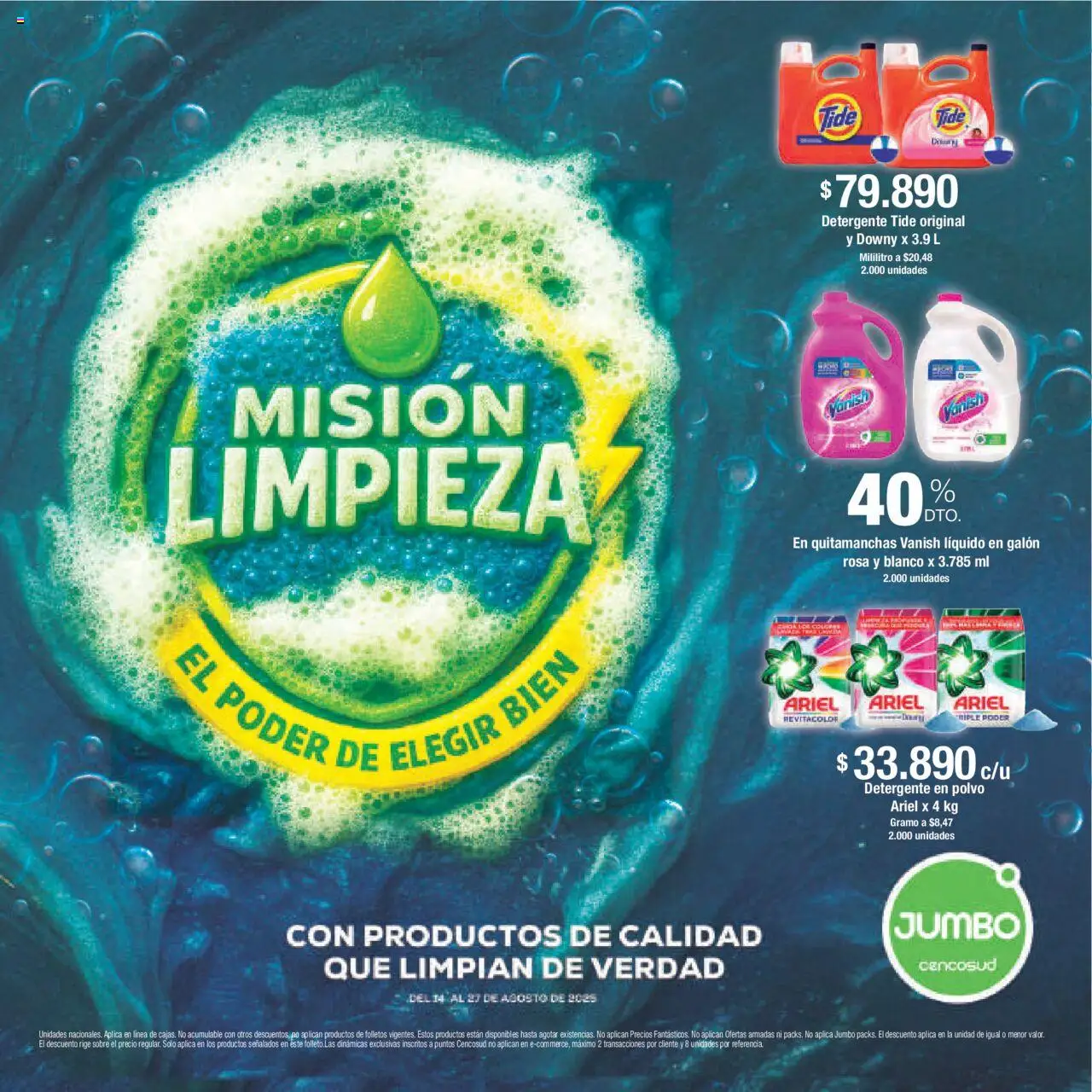 Jumbo Catálogo: 14/08/2025 - 27/08/2025 > Últimas Ofertas pagina numero 1