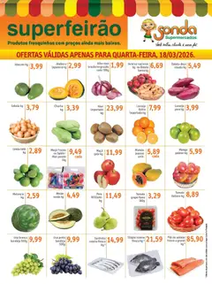 Pré-Visualização do folheto "Sonda ofertas Feirão" da loja Sonda válido a partir de 18/03/2026