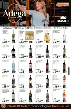 Pré-Visualização do folheto "Master ofertas Adega" da loja Master válido a partir de 09/03/2026