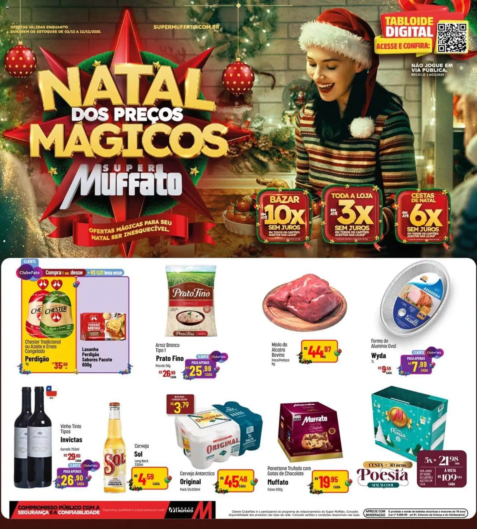Pré-Visualização do folheto "Ofertas da semana" da loja Super Muffato válido a partir de 02/12/2025
