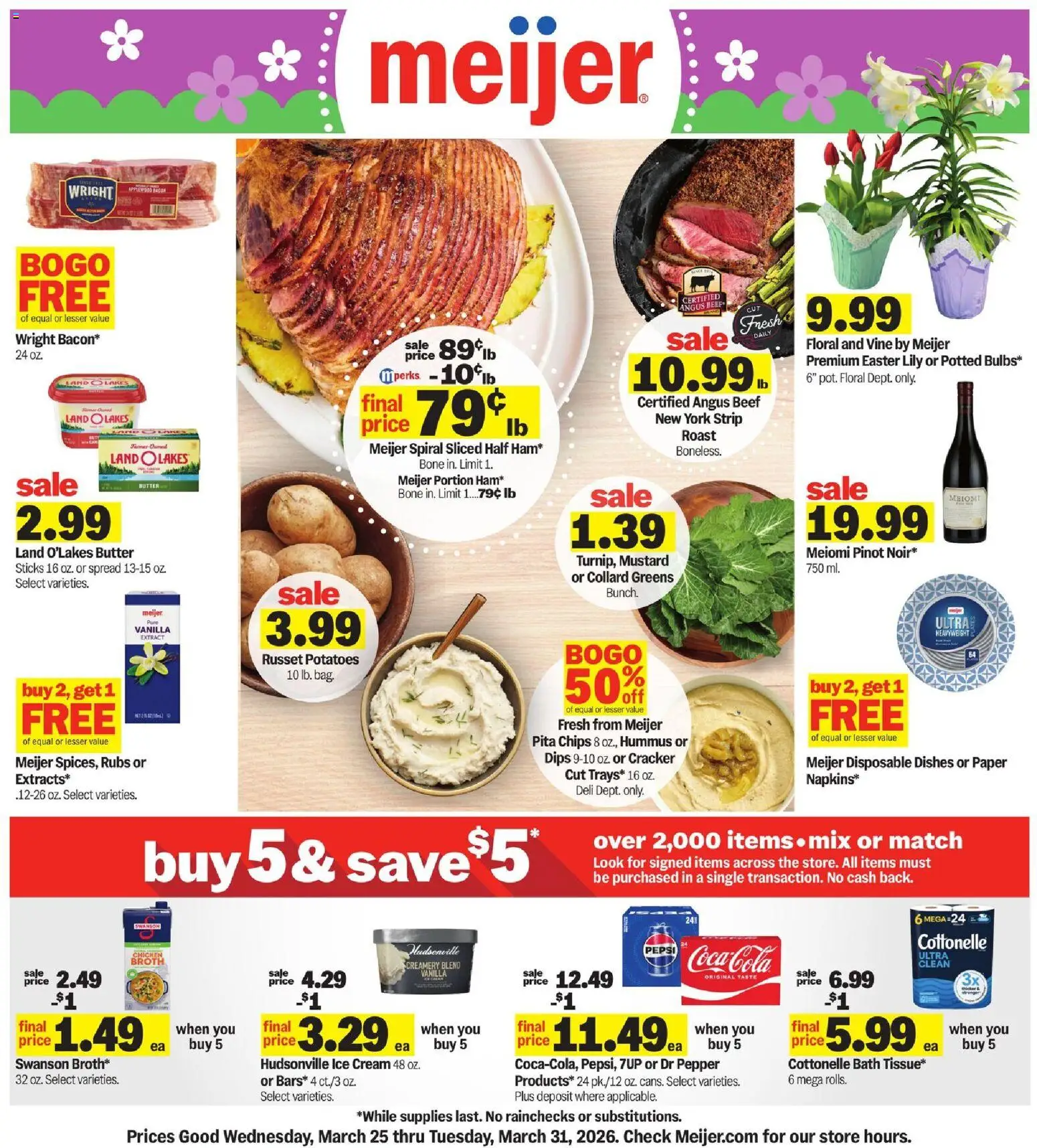 Ad Preview of Meijer Meijer Weekly Ad from 03/25/2026