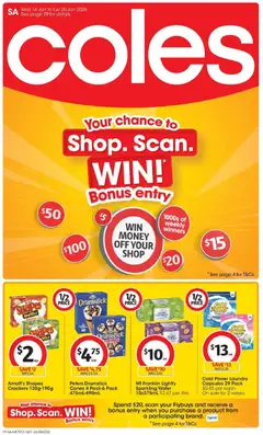 Preview of catalogue Catalogue SA from shop Coles valid 14/01/2026