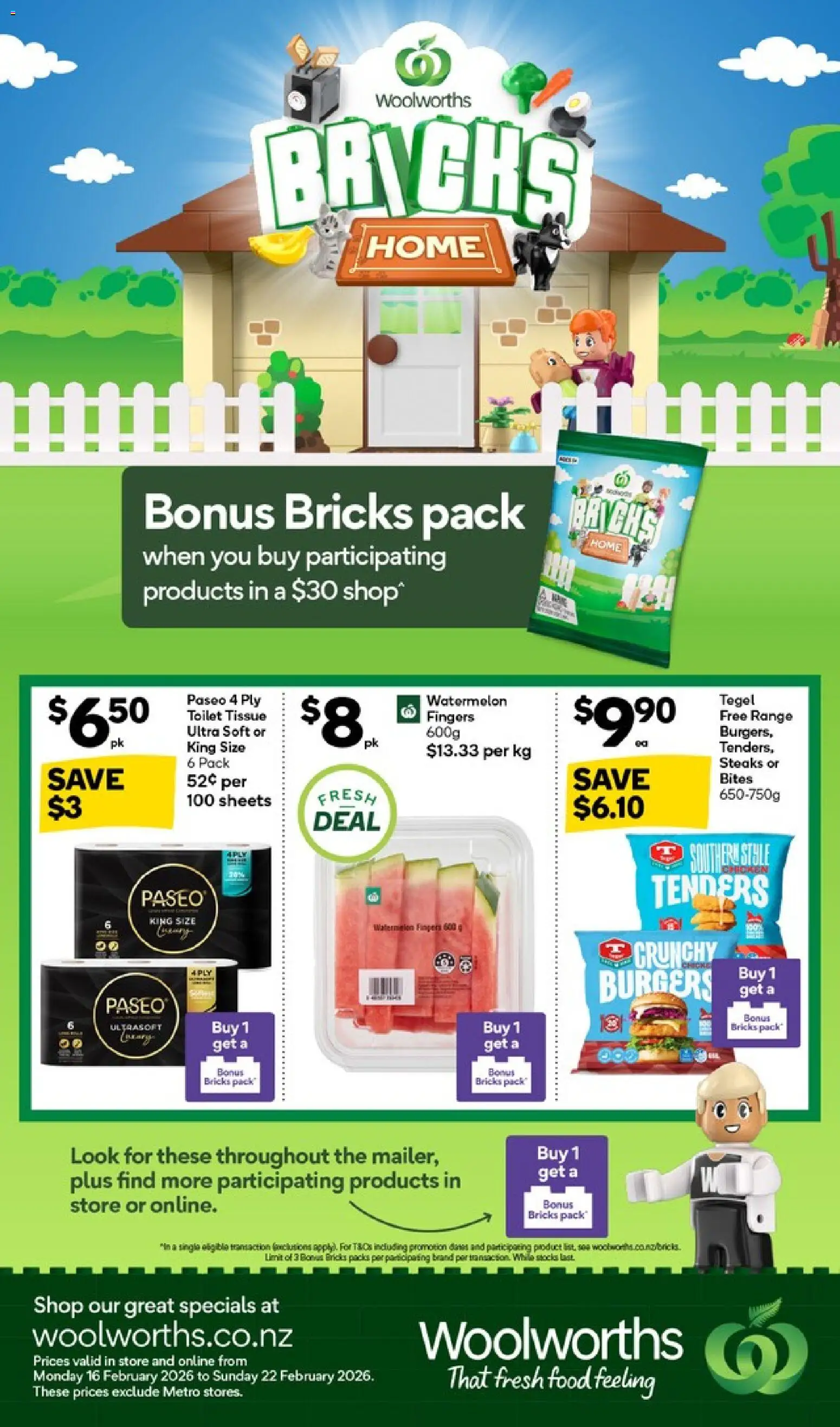 Preview of catalogue Catalogue from shop Woolworths valid 16 Feb 2026