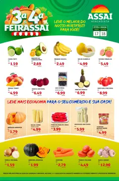 Pré-Visualização do folheto "Encarte - PR" da loja Assaí Atacadista válido a partir de 17/02/2026