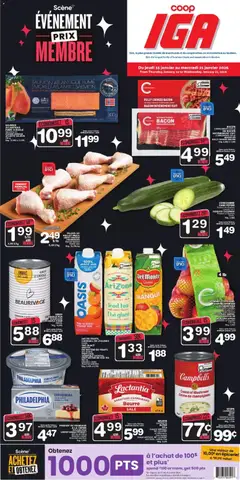 Preview of leaflet Îles de la Madeleine from shop IGA is valid from Jan 15, 2026