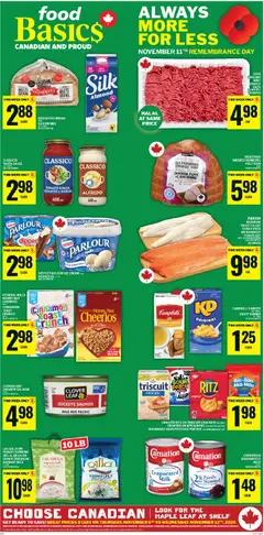 Preview of leaflet Ajax from shop Food Basics is valid from Nov 06, 2025