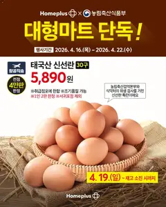 {StrartDate}까지 홈플러스 쇼핑몰에서 전단 홈플러스 현재 전단지 미리 보기