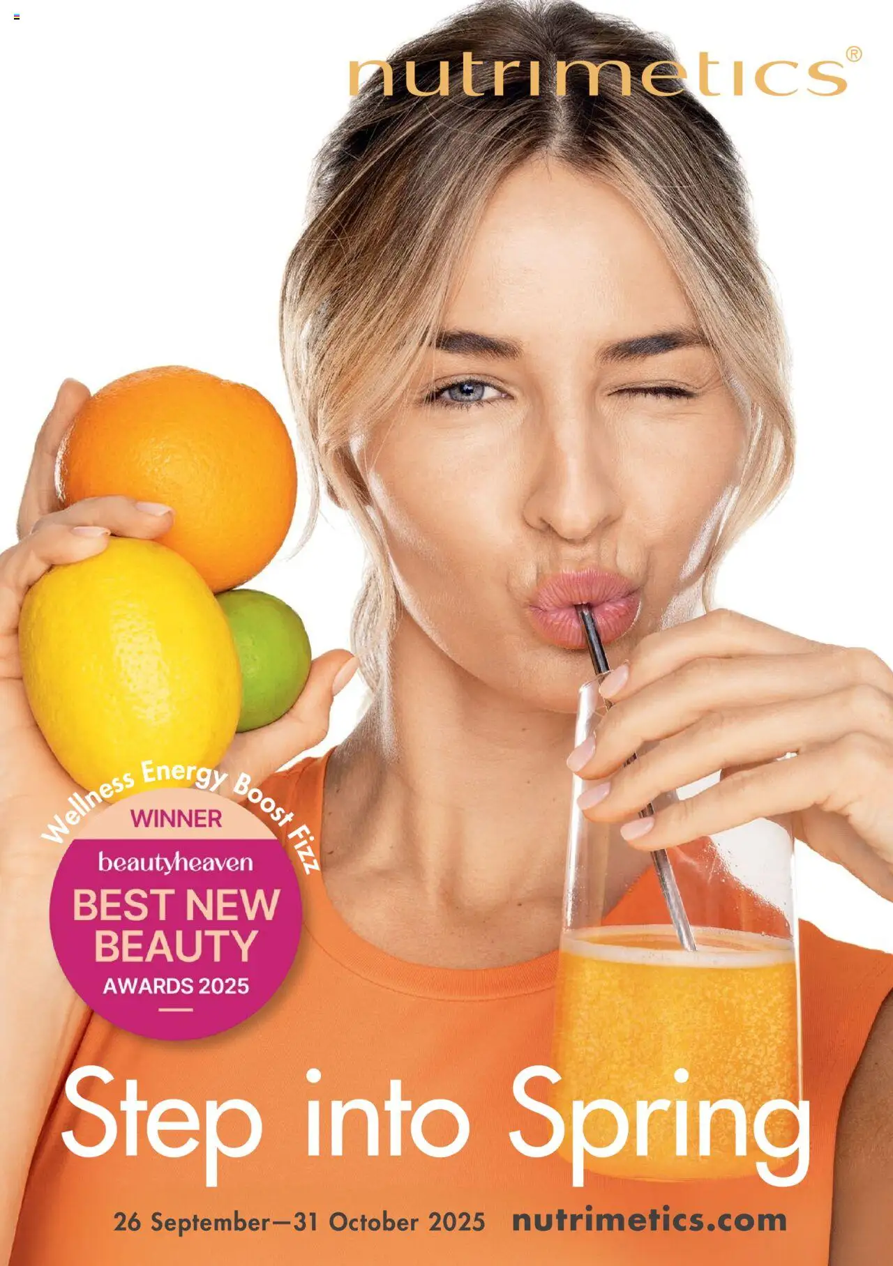 Preview of catalogue Nutrimetics Brochure Step into Spring from shop Nutrimetics valid 26/09/2025