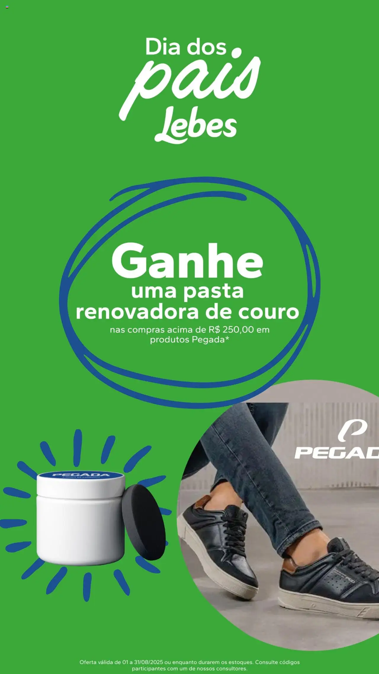 Lebes folheto "Ofertas Agosto" válido a partir de 01/08/2025 - número de página 1