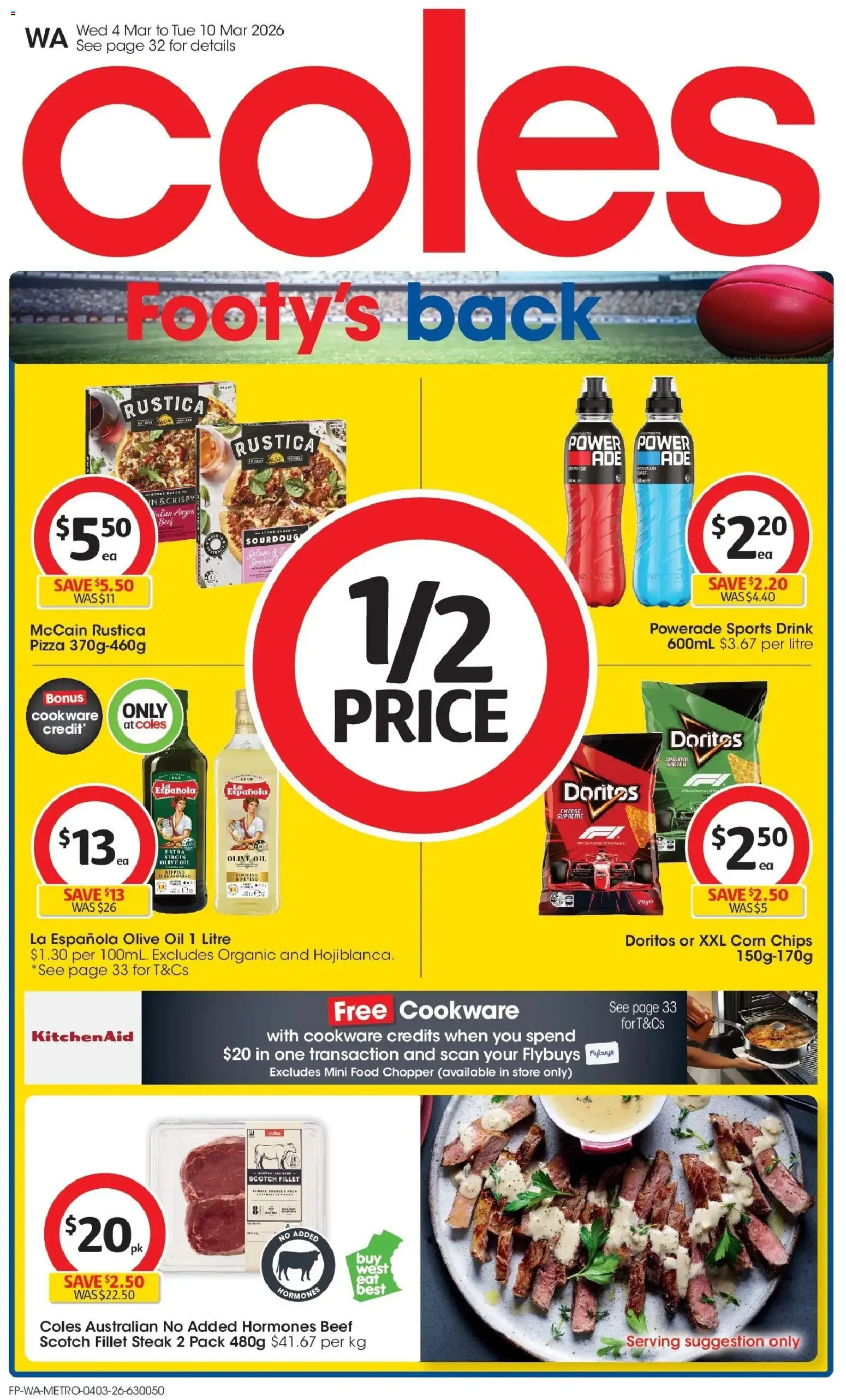 Preview of catalogue Coles catalogue WA from shop Coles valid 04/03/2026