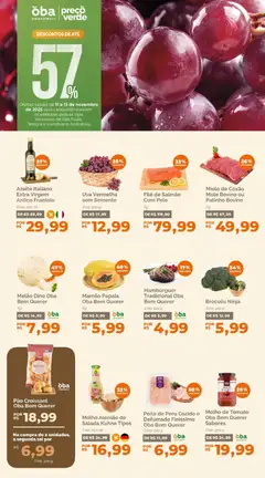 Pré-Visualização do folheto "Ofertas da semana" da loja Oba Hortifruti válido a partir de 11/11/2025 | Página: 1