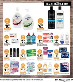 Preview of catalogue Catalogue from shop Supabarn valid 12/11/2025 | Page: 9