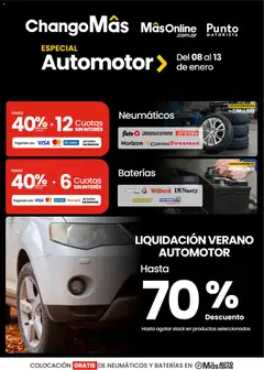 Vista previa del folleto de la tienda Changomas válido desde el 08/01/2026 